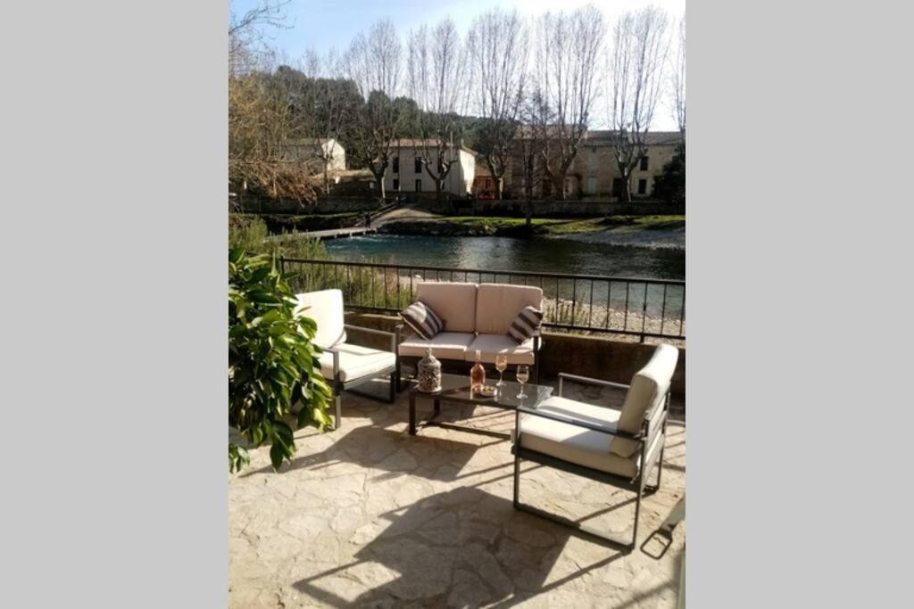 Character Filled House Overlooking The River Cesse Bize-Minervois المظهر الخارجي الصورة